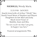 NICHOLLS, Wendy Marie Paid eftpos 6/10 AH