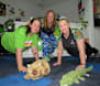 Doing push-ups for mental health