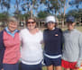 Sun shines on opening rounds of winter tennis in Benalla