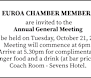 Euroa Chamber Members AGM
