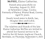 McPHIE, Elaine Catherine.