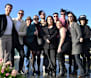 Picnic racegoers dressed to the nines