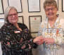 20 years of service given to Hospital Auxiliary by Lyn Fruedenstein