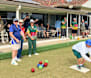 Rain and cold affects bowls action