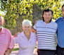 Pink shirts on for breast cancer funds