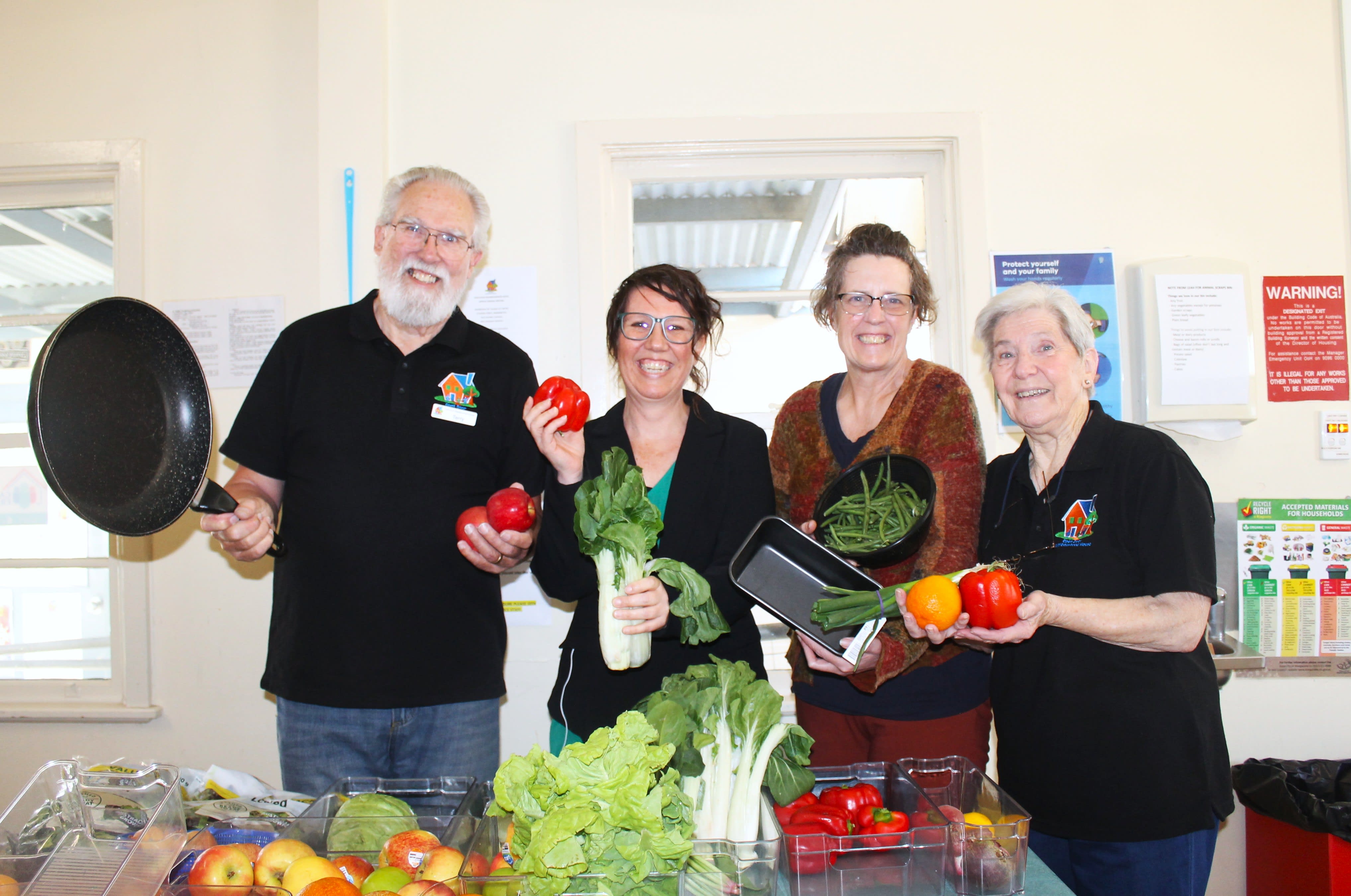 Cooking, connection and community supported by grant