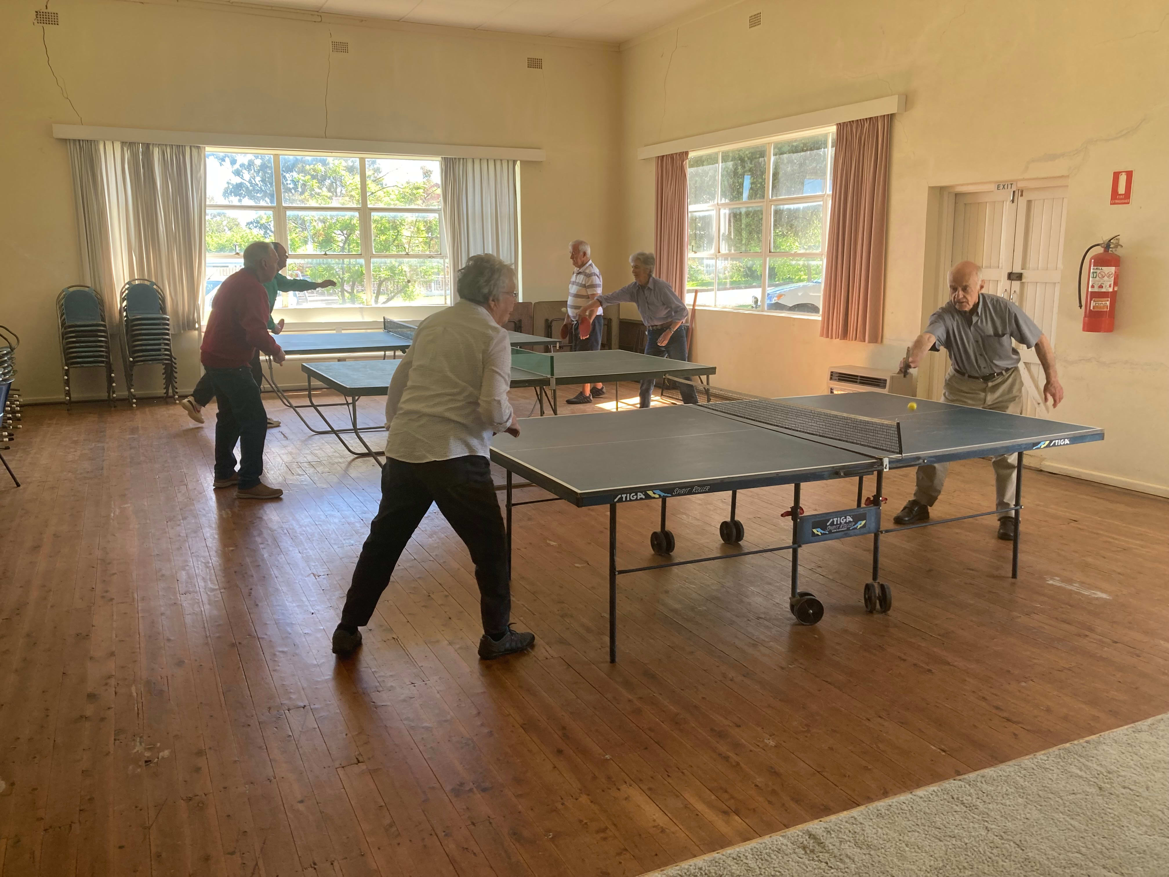 Locals invited to join in the table tennis fun