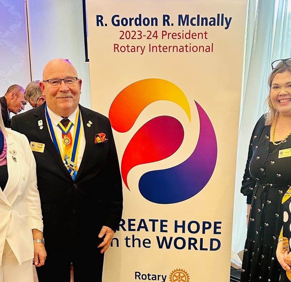Local Rotary Club’s district representation