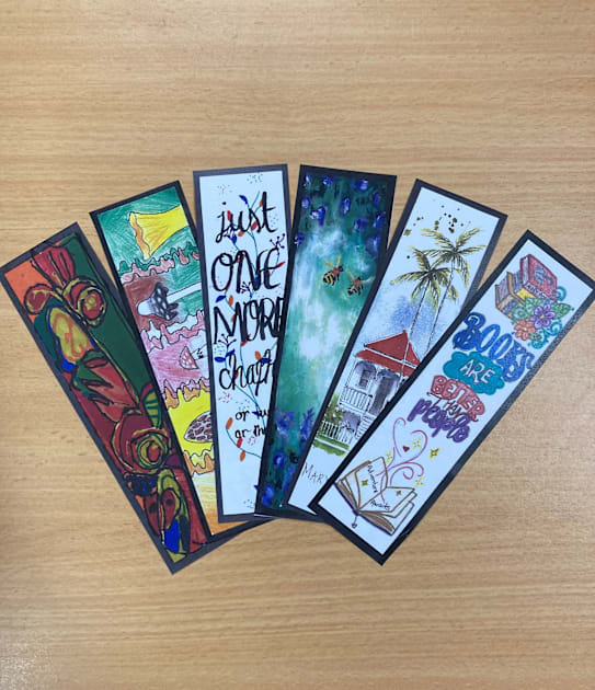 Design a Bookmark Winners Announced Design a Bookmark Winners Announced