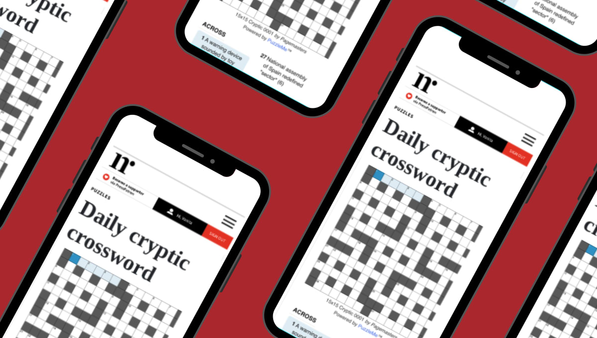 Daily cryptic crossword, Tuesday 4 January