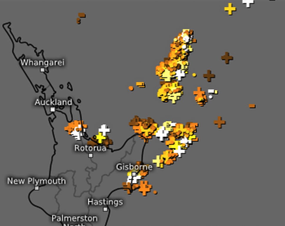 Strongest lightning storm since the 1940s delivers more than 400 bolts