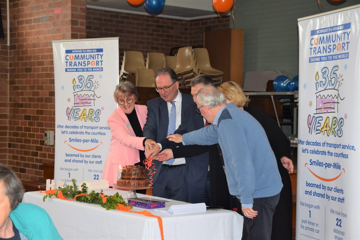 Hornsby Kuringgai Community Transport Celebrate 35 years Hornsby Kuringgai Community Transport Celebrate 35 years