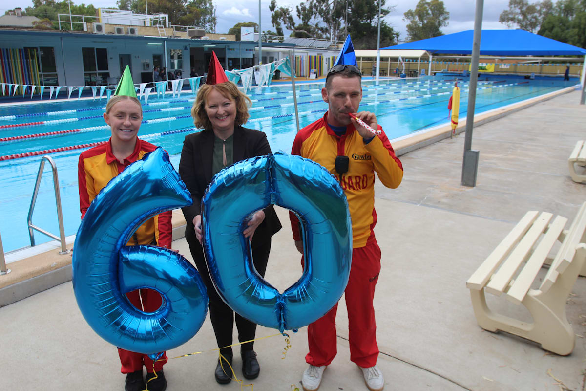 Let the party begin! Gawler pool hits birthday milestone