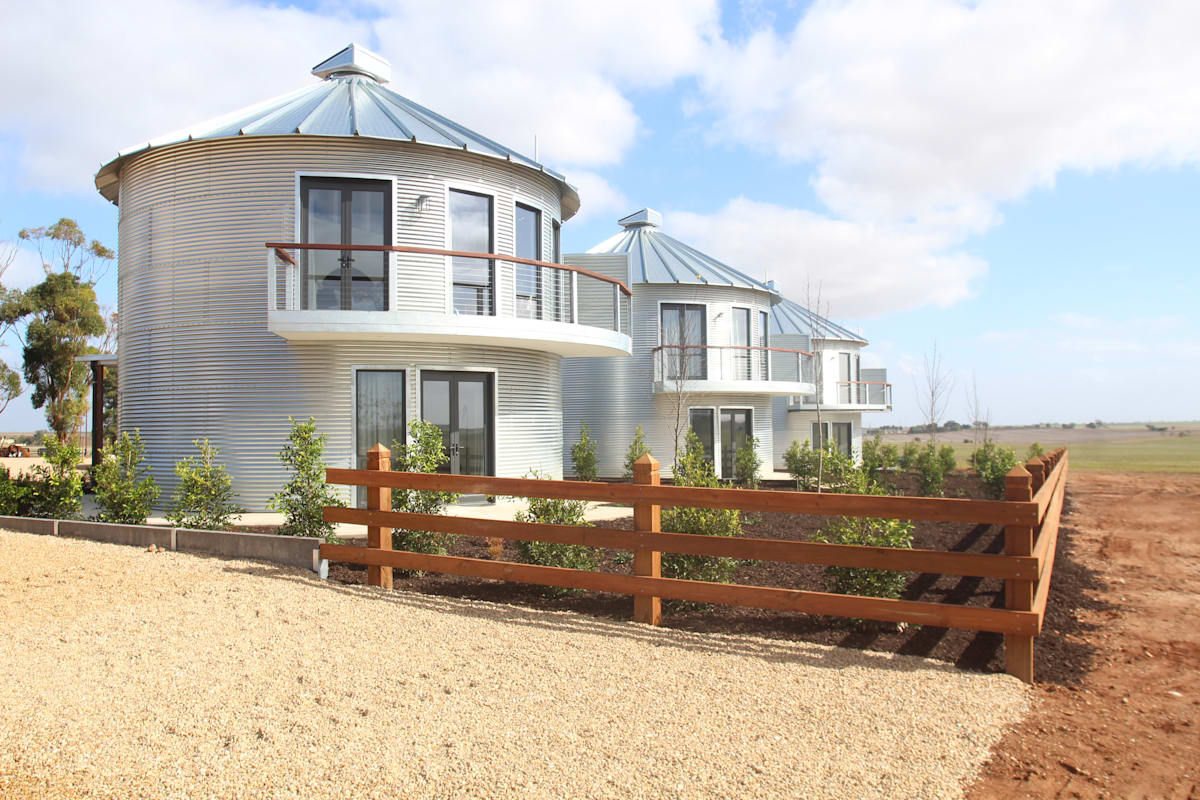 Silos house luxury at The Barns of Freeling