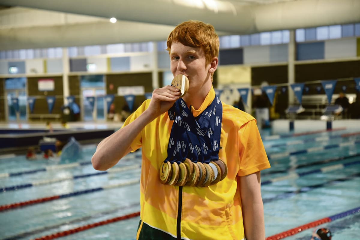 Gabe’s massive haul at World Virtus Games