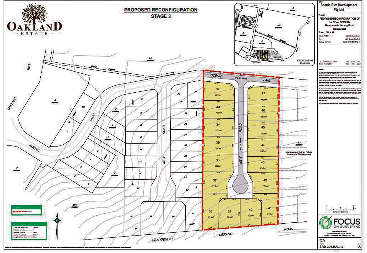 Next stage of master planned Oakland Estate approved