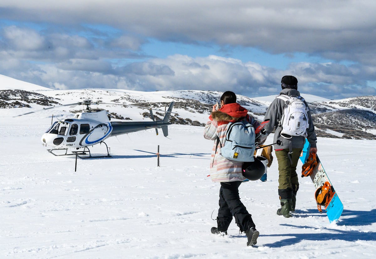 Epic HeliHop Skiing Jindabyne To Falls Creek