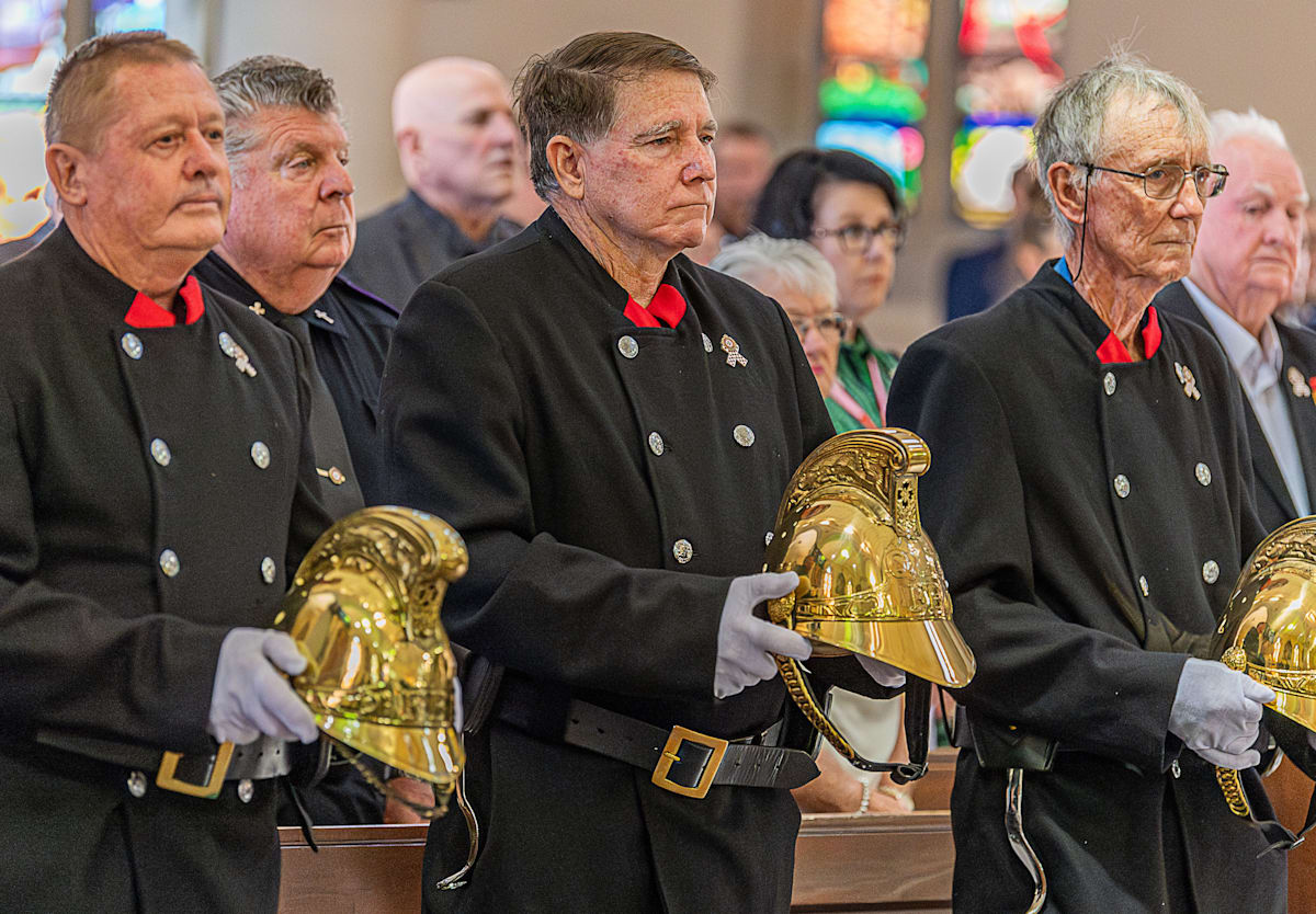 Sacrifice of fallen firefighters honoured