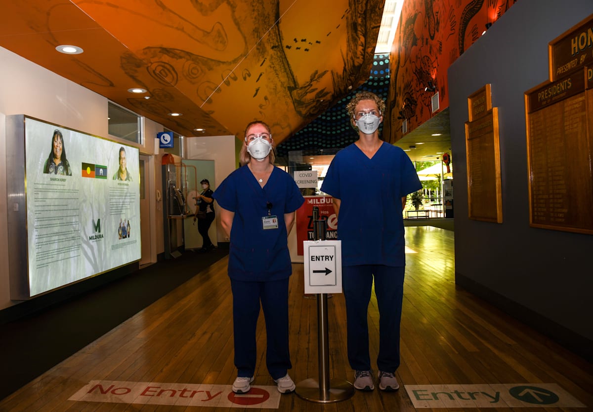 Mildura hospital on edge as state emergency declared