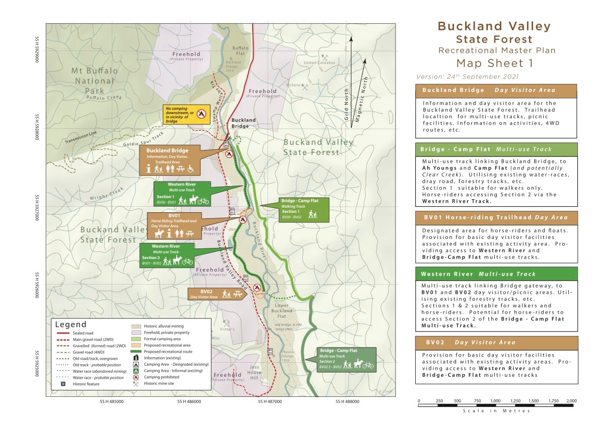 Masterplan finalised for Buckland Valley forest
