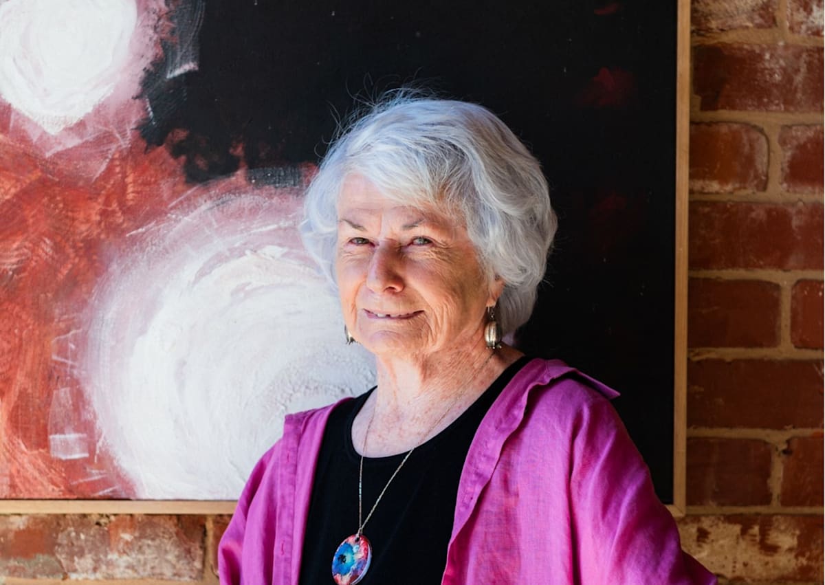 Artist honoured for years of creativity