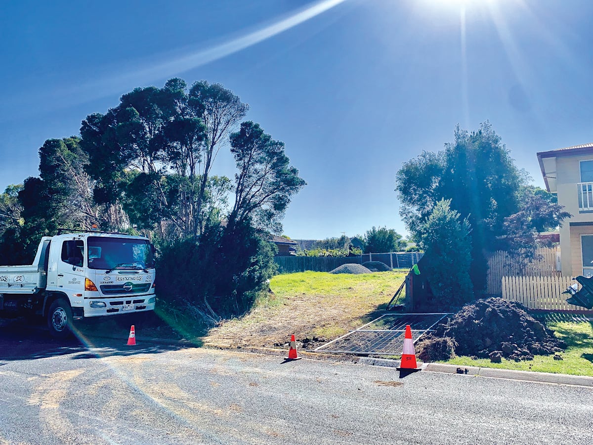 Drainage renewal works for Settlement Road in Cowes