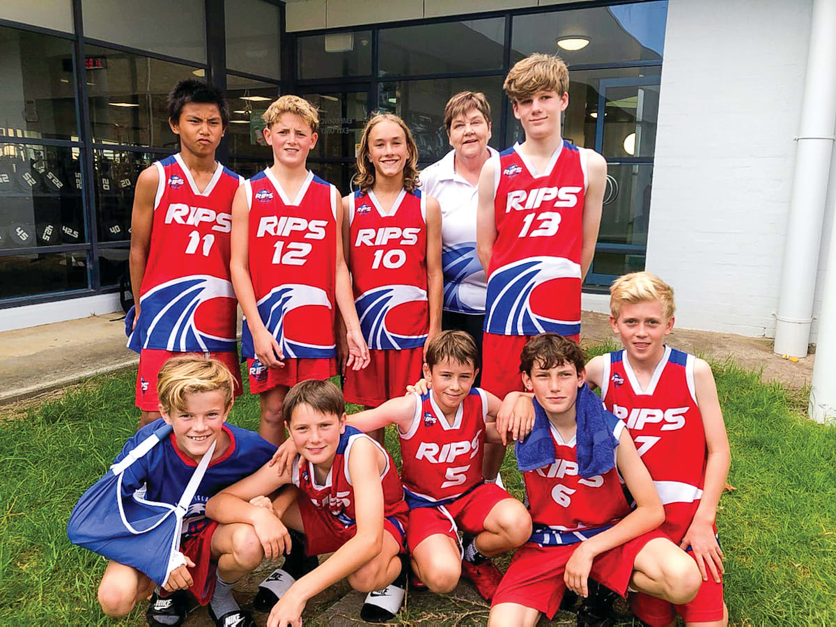 Basketball Country Champs Phillip Island Rips U14 Boys