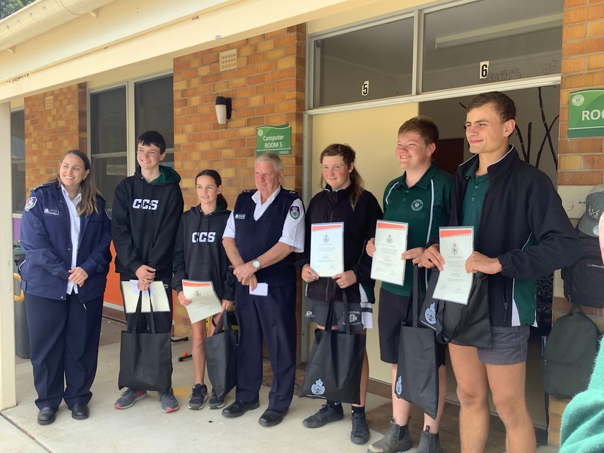 Coleambally Central School cadets