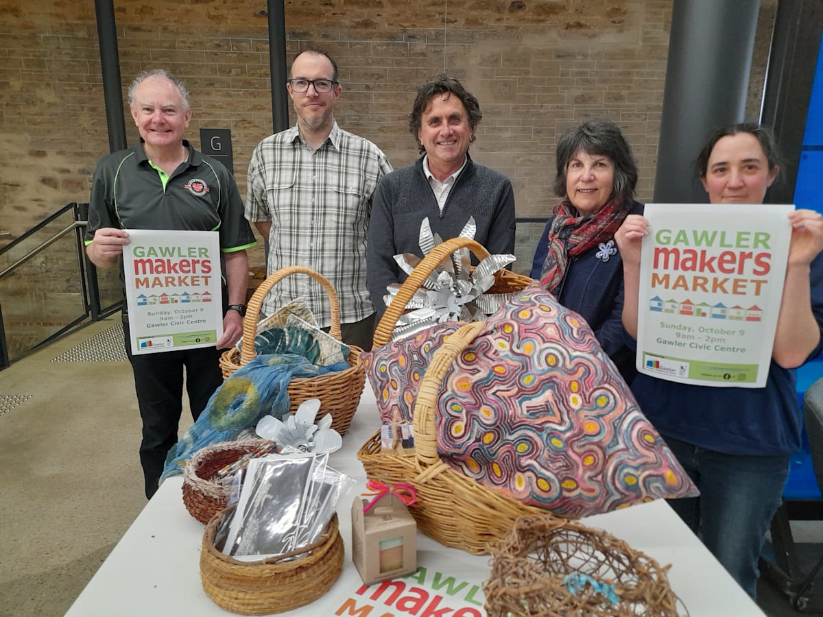 Meet the makers at Gawler market