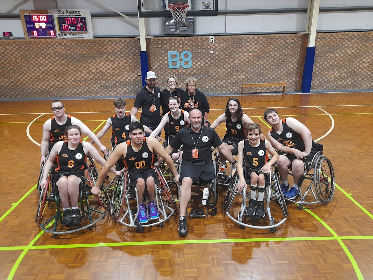 A slam dunk for South Australia’s wheelchair basketballers