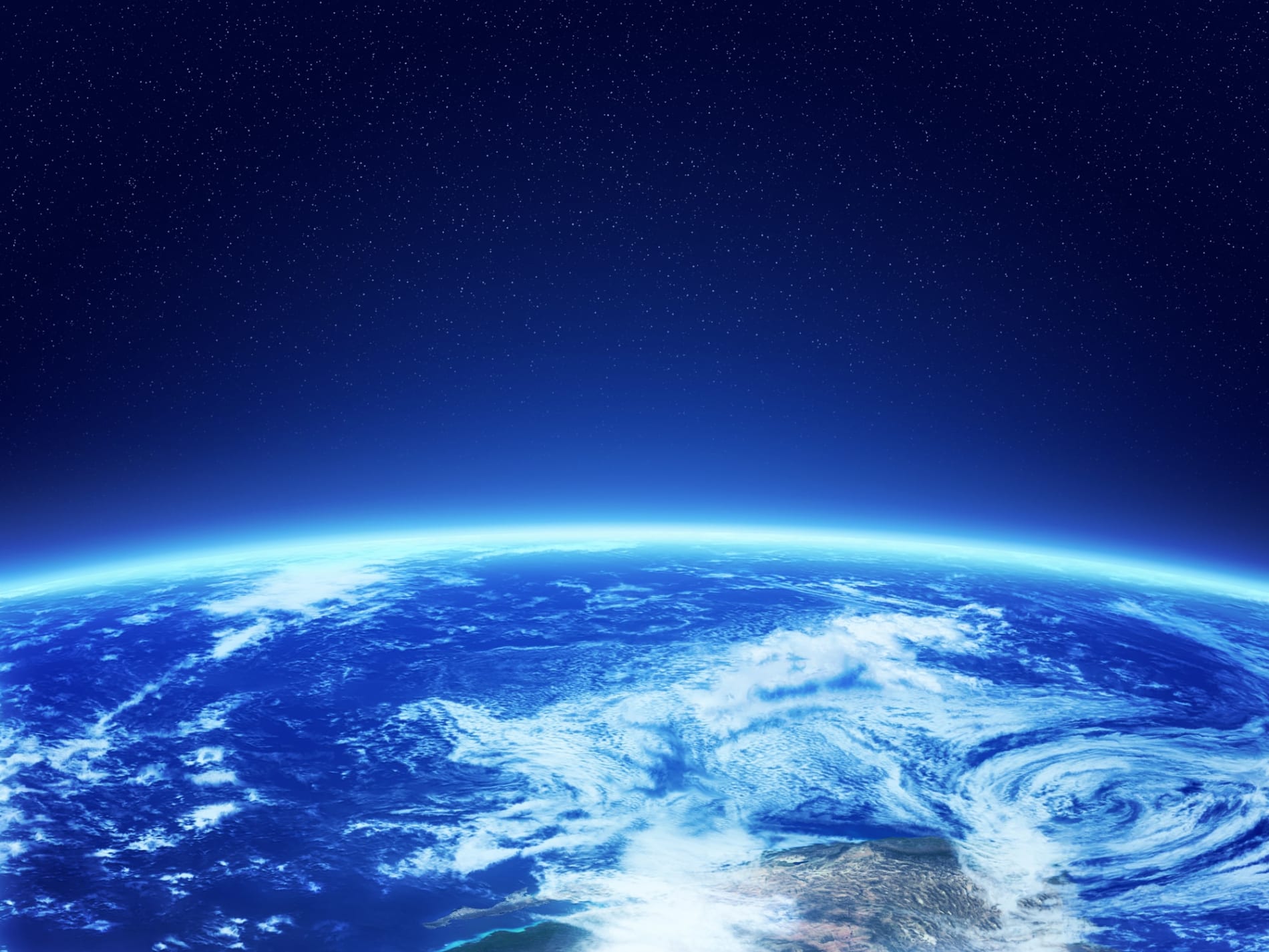Earth as shown from space