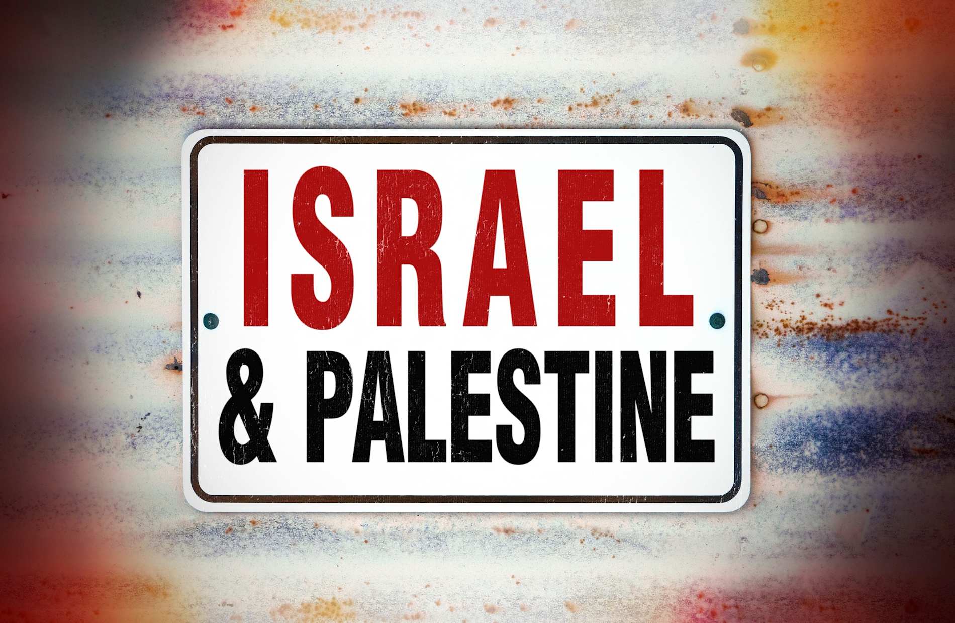 Israel and Palestine Sign