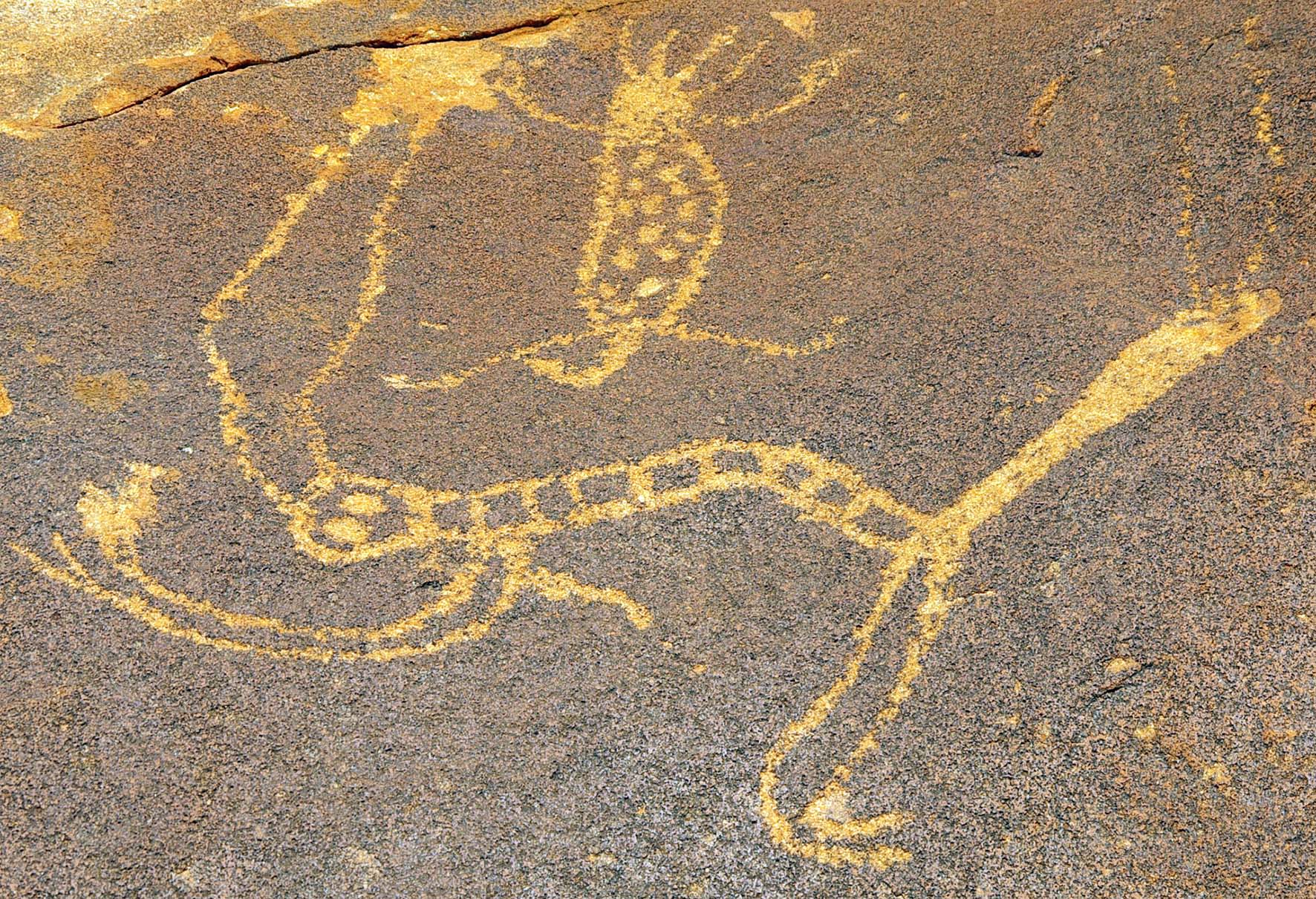 'Woodstock Figures', inland Pilbara, Western Australia