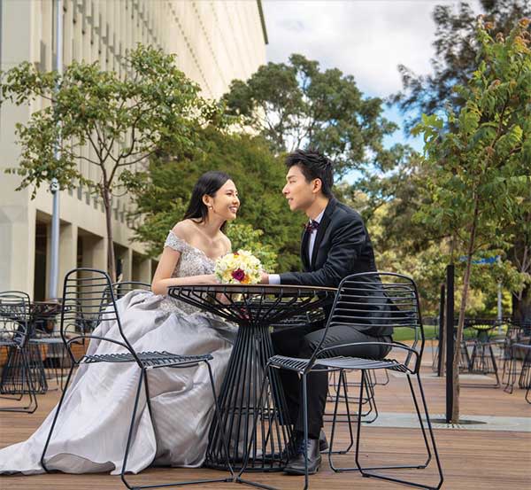 Amy Tam and Gary Chan. Photo: Blessed Vision Photography