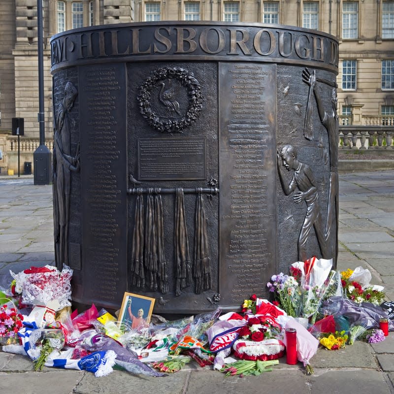 Hillsborough memorial, Liverpool