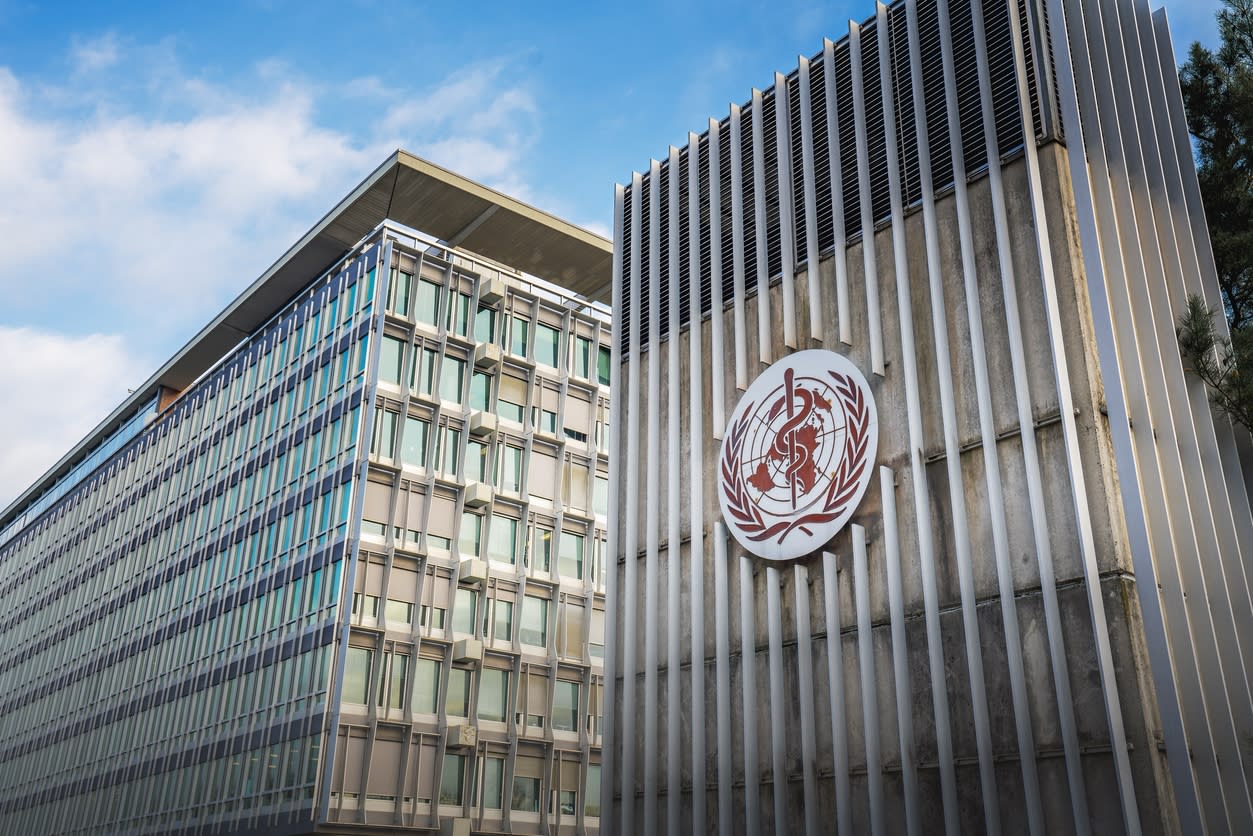 Picture of the World Health Organisation's headquarters in Geneva, Switzerland