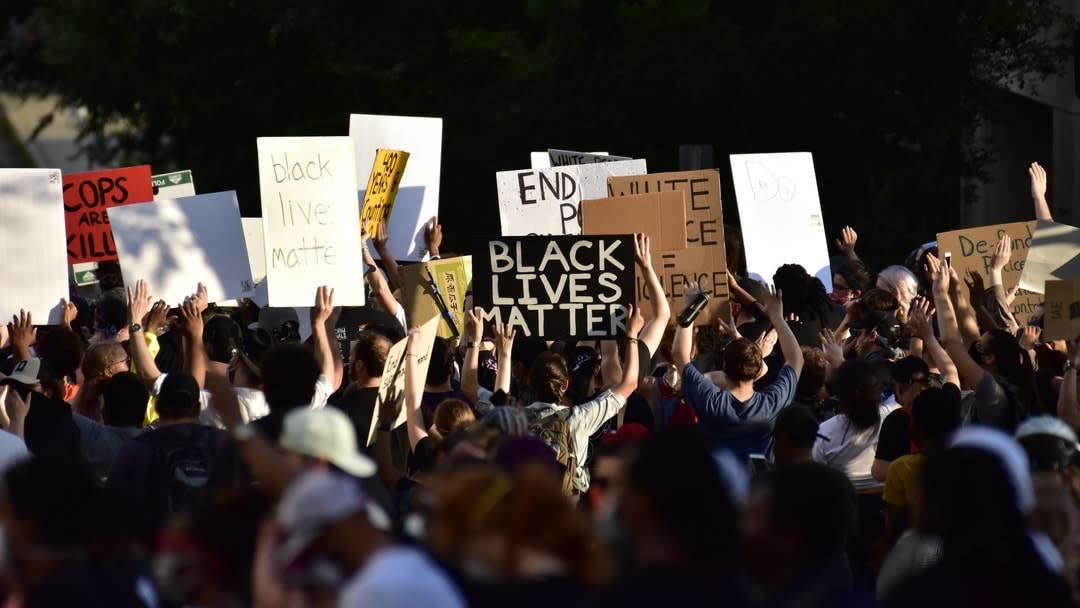 black lives matter protest in US