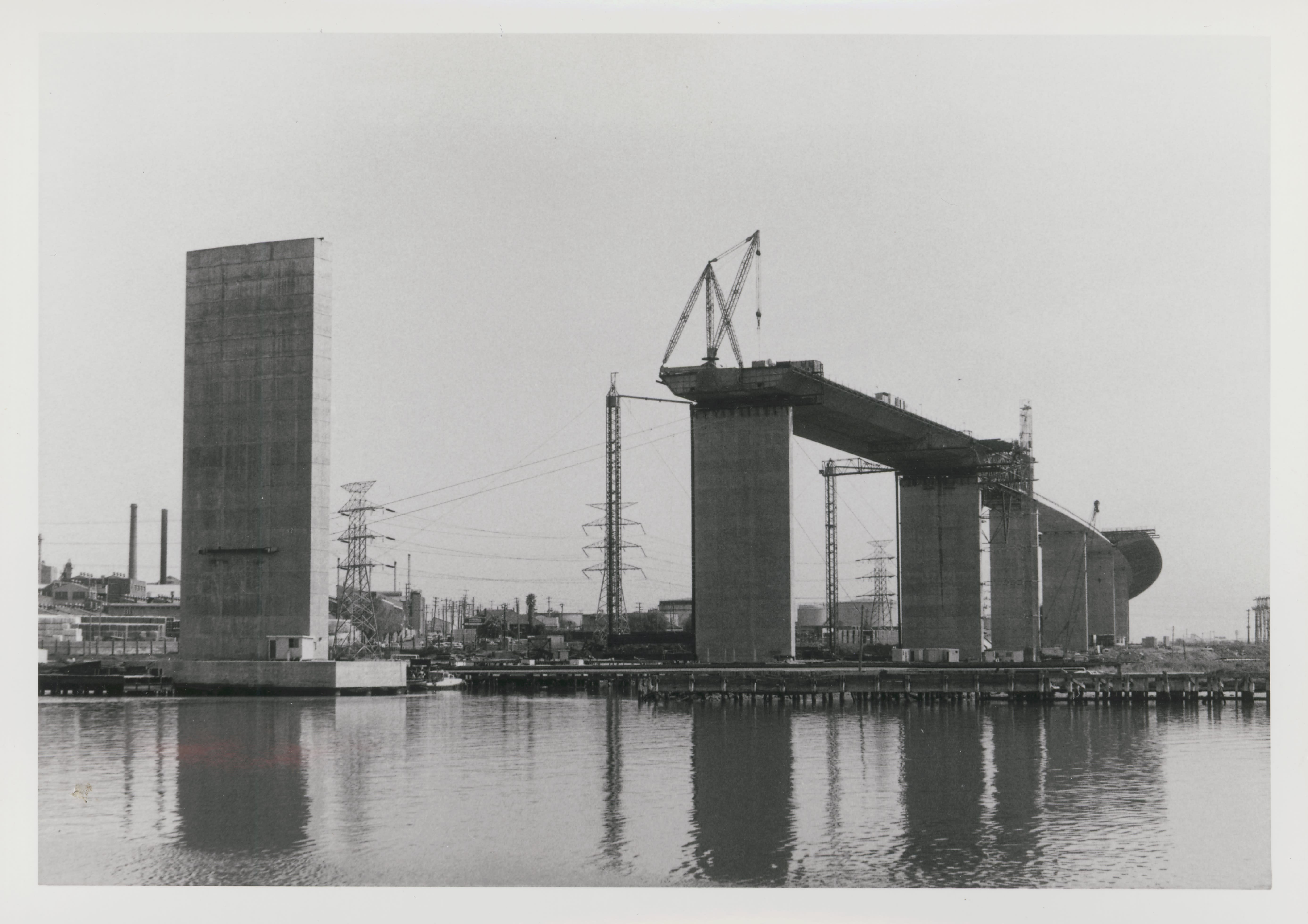 West Gate Bridge construction.