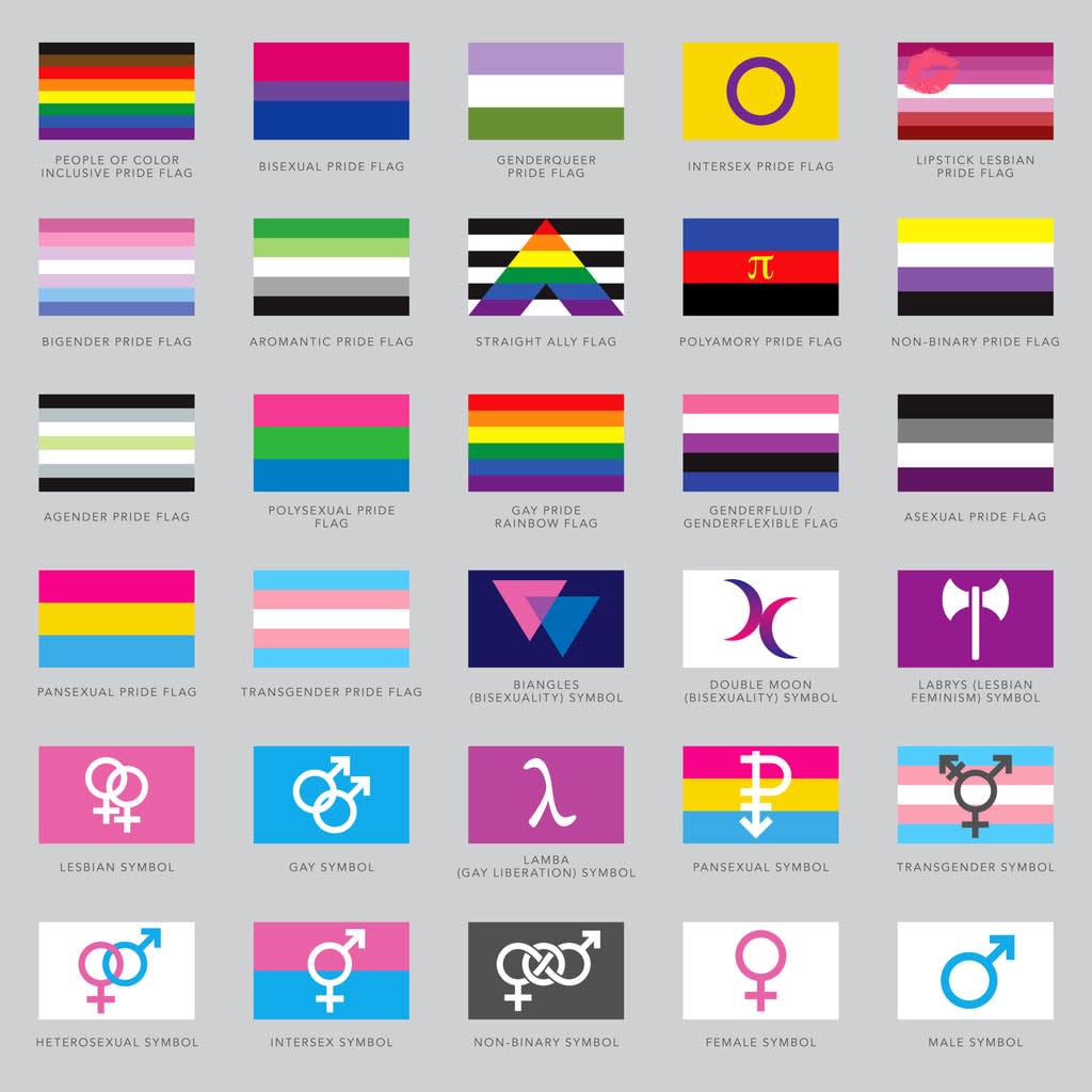 LGBTQ+ флаг