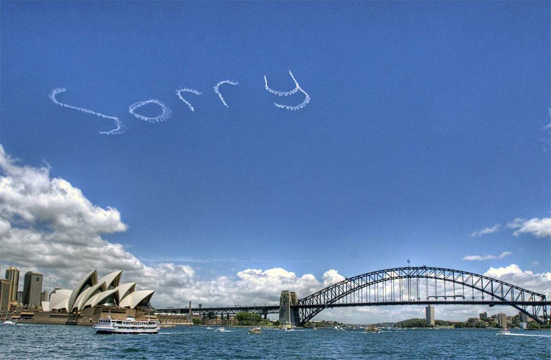 Sorry day - reconcilliation day Australia