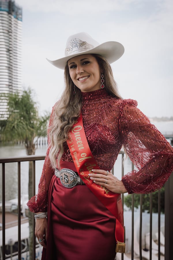 Local crowned runner up Australian Rodeo Queen