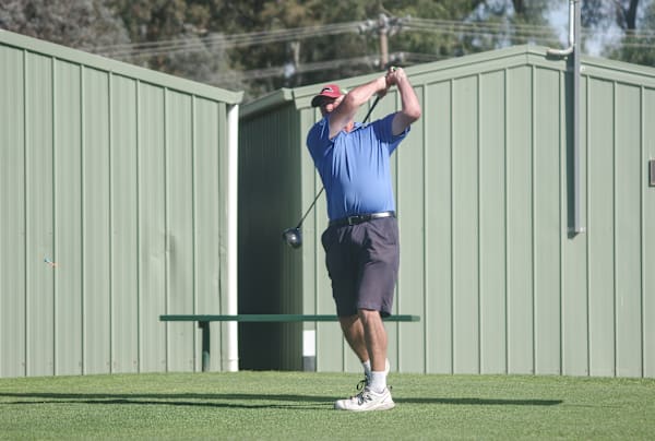 Over 70 golfers at the Cowra Golf Club