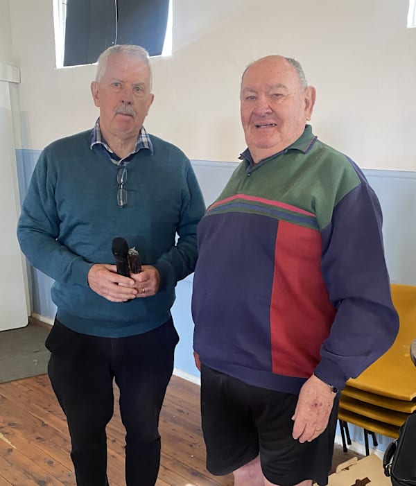 Special guest for Men's Probus