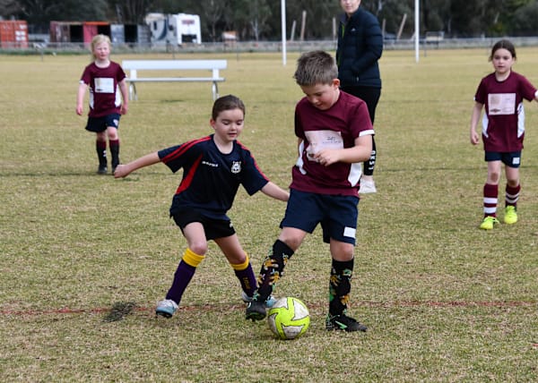 Eugowra's young soccer stars relish home games