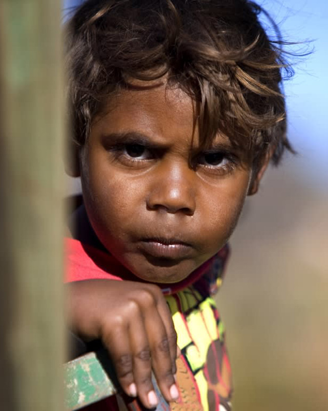 Aboriginal boy