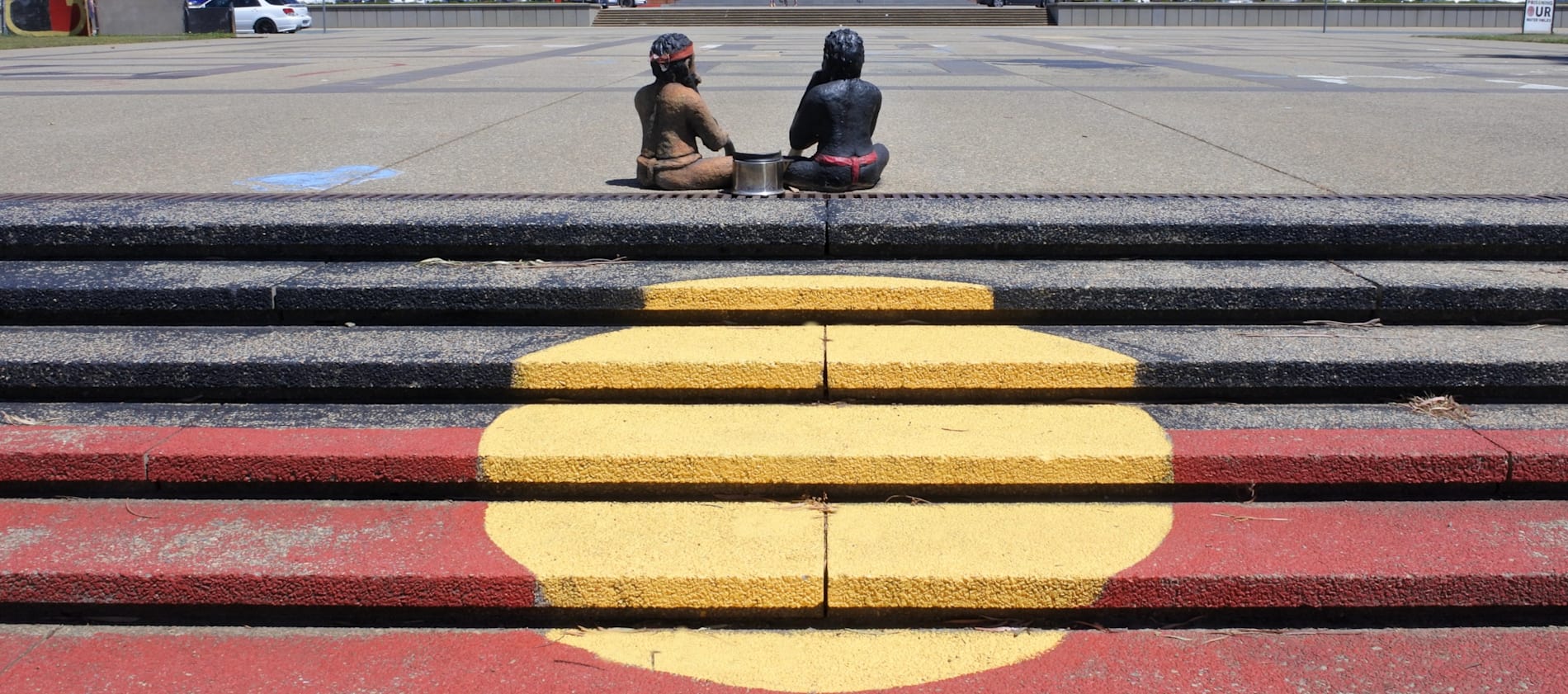 Aboriginal Tent Embassy in Canberra