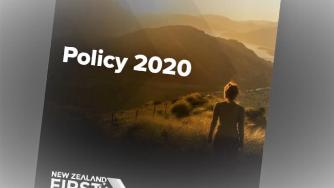 NZ First's 44-page policy manifesto wasn't published till several days after voting has begun at New Zealand's overseas missions.