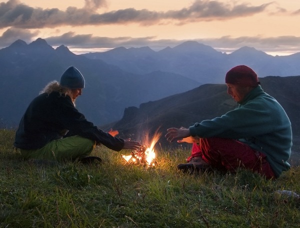 Campfire Couple