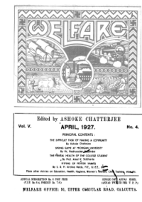 Welfare April 1927