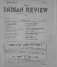 The Indian Review  March  1953